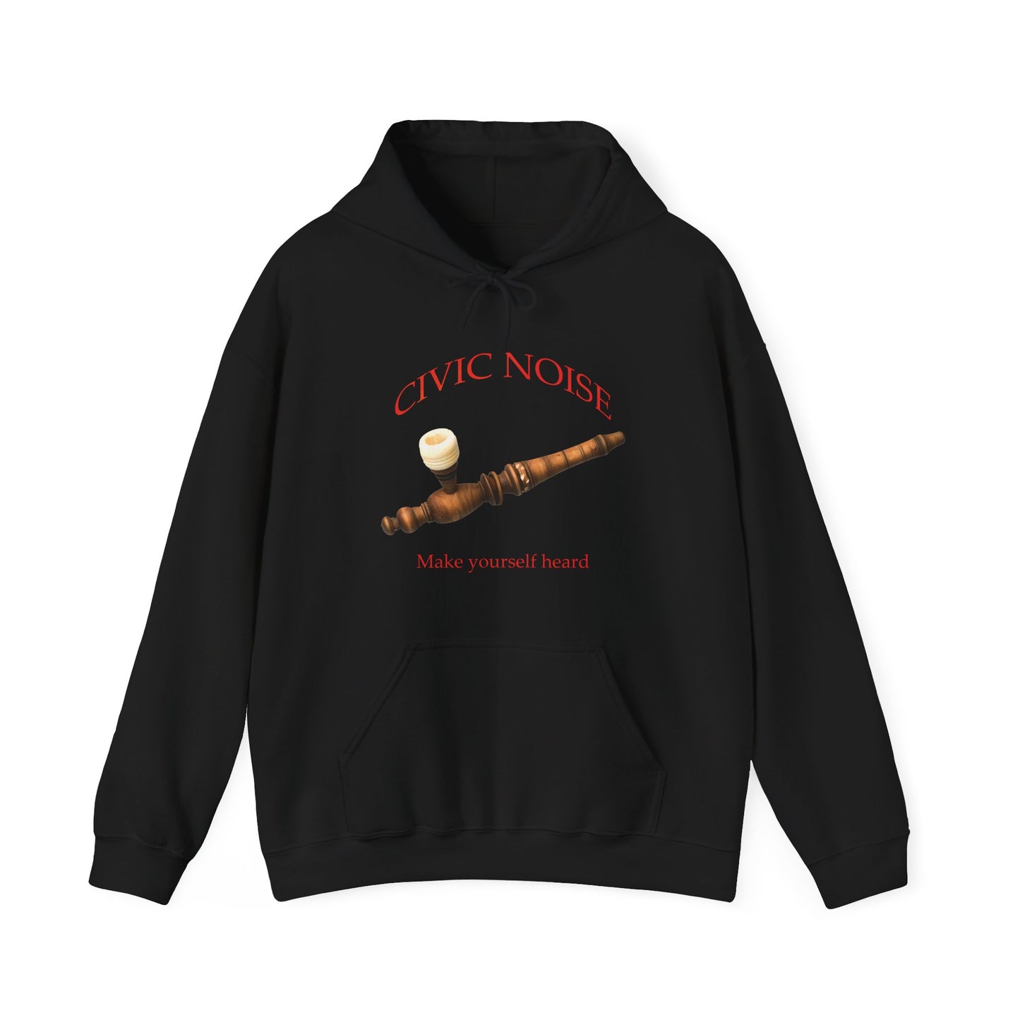 "Smoking Pipe" Hooded Sweatshirt